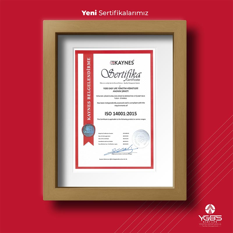 Ygbs Easylife ISO 14001-2015